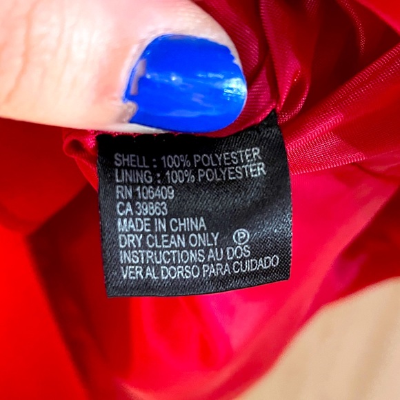 NWT Tahari Red Short Sleeve Blazer Jacket And Skirt Set Sz 16 Suit - Picture 6 of 8